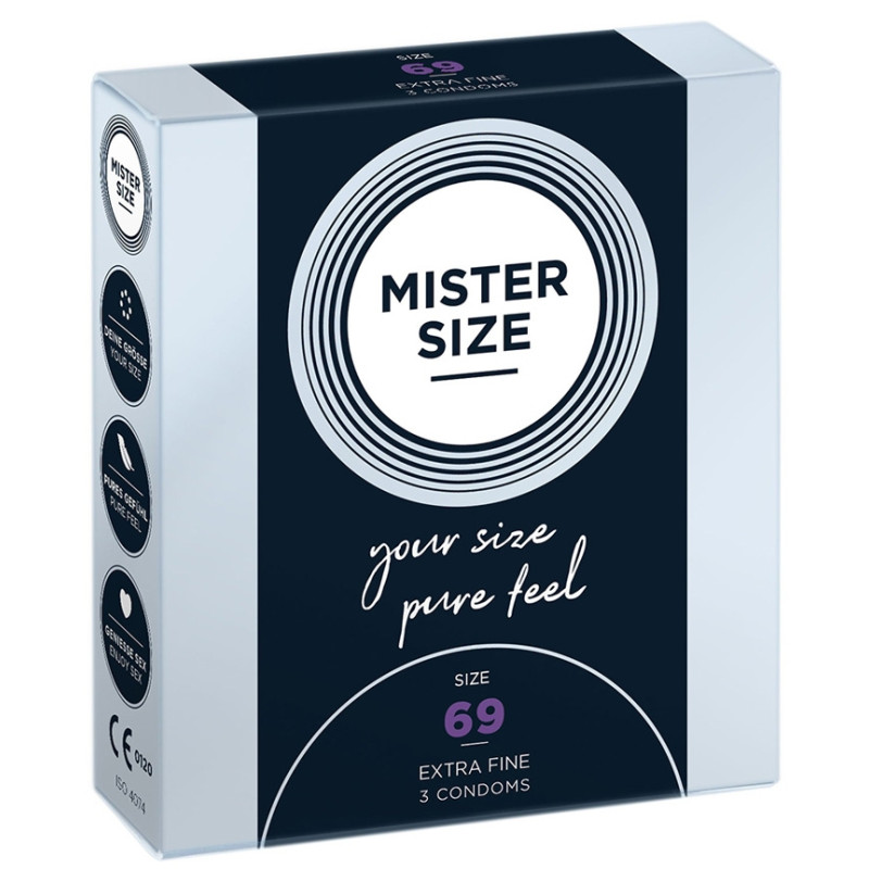 MISTER SIZE Préservatifs Mister Size 69mm x3